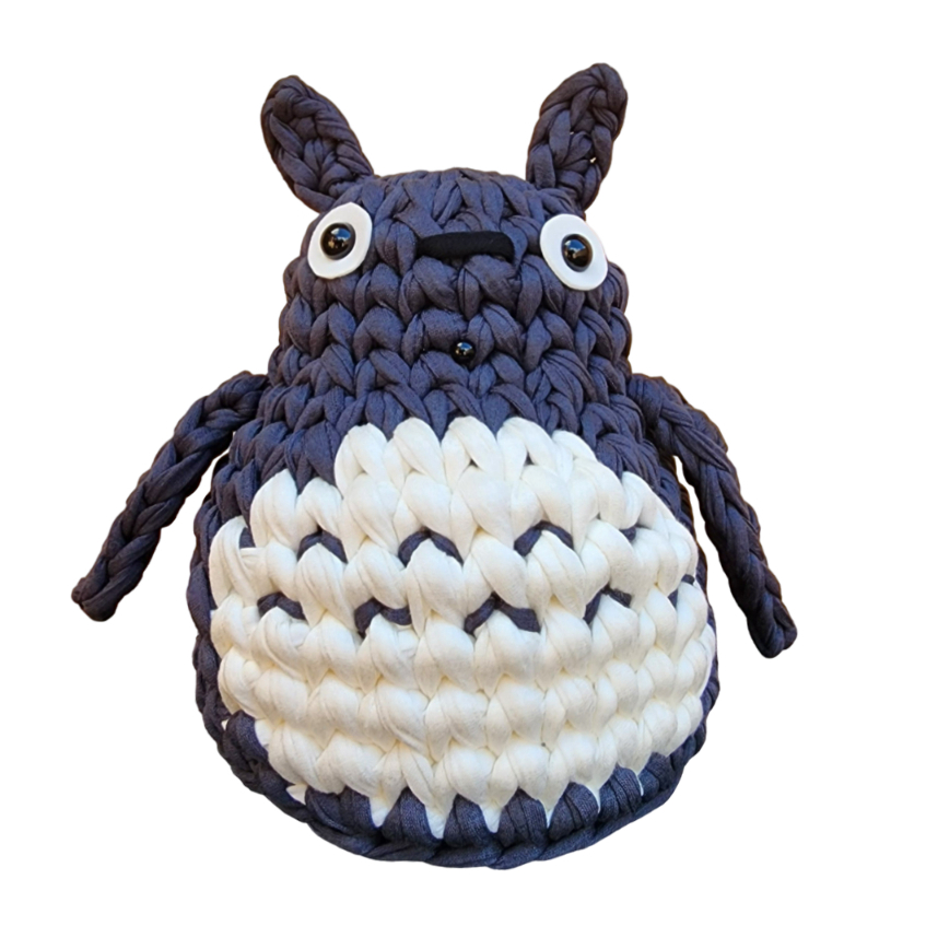 Totoro Fio de Malha | Peso de porta |Decoração Totoro |