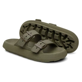Chinelo Masculino Nuvem Sandália Slide Duas Tiras Confortável Birken Fivela