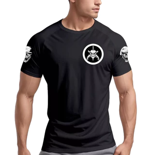 Camiseta Dry Fit Original Masculina Caveira BOPE Muscle Fit