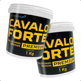 Cavalo Forte Premium 2kg - Suplemento + Massa Muscular Resistência e Força