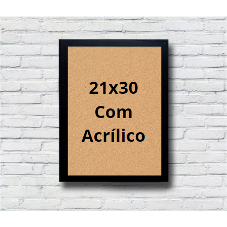 Porta Retrato A4 21x30 com Acrílico