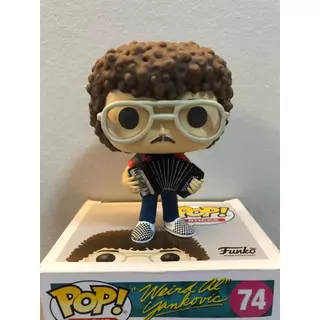 Funko POP!: Rocks Weird Al Yankovic Collectible Figure #74 *NOVO-ORIGINAL (Caixa com pequenos detalhes)