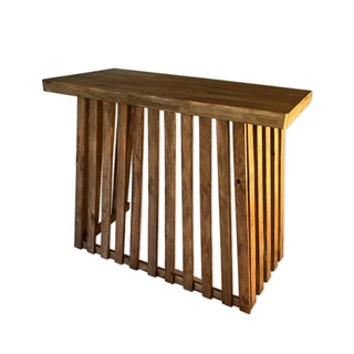 Mesa Ripada Desmontável Para Decoração De Festa Madeira Pinus