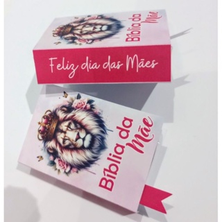 Lembrancinhas dia das mães - Caixa para 2 bis - Bíblia da mãe - SOMENTE A CAIXA em Oferta na Shopee