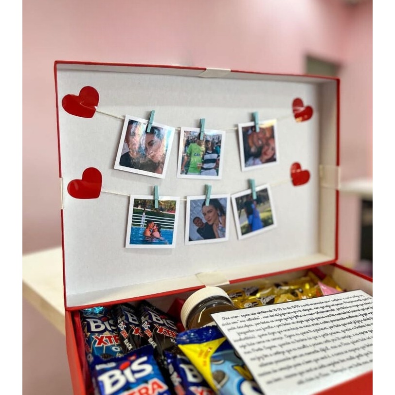 Caixa surpresa presente personalizado - Cartonada personalizada com ...