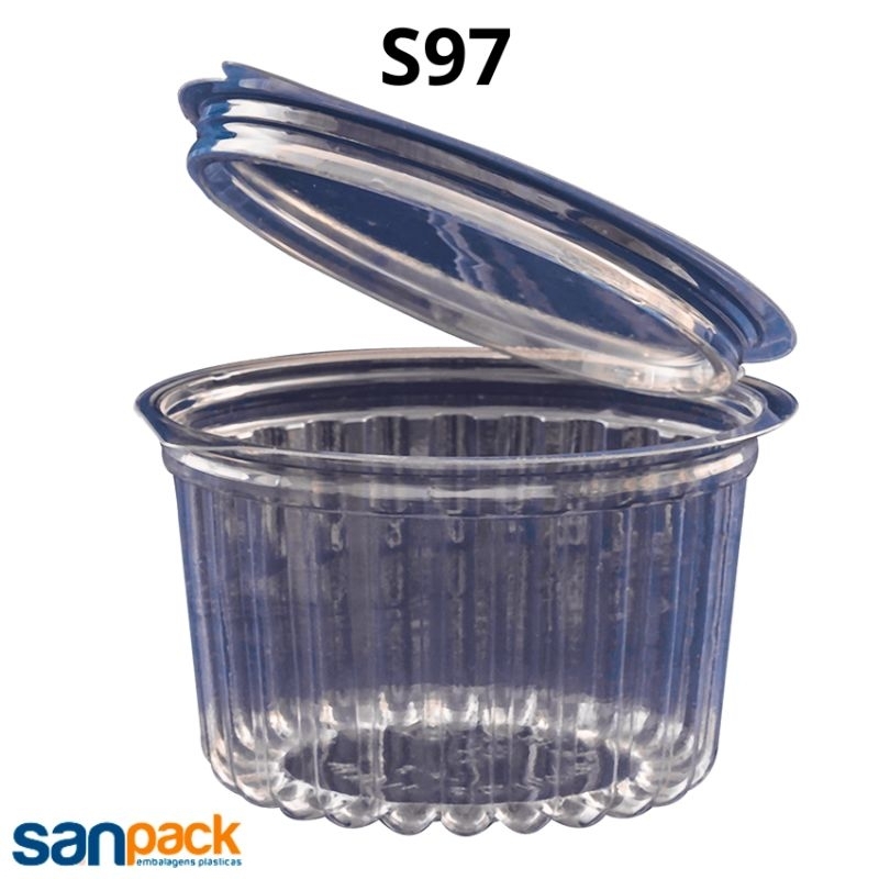 Embalagem redonda para doces e salgados 450ml S-97 Sanpack k