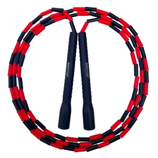 Pula Corda Segmentada Crossover Ajustável Vermelho X Preto