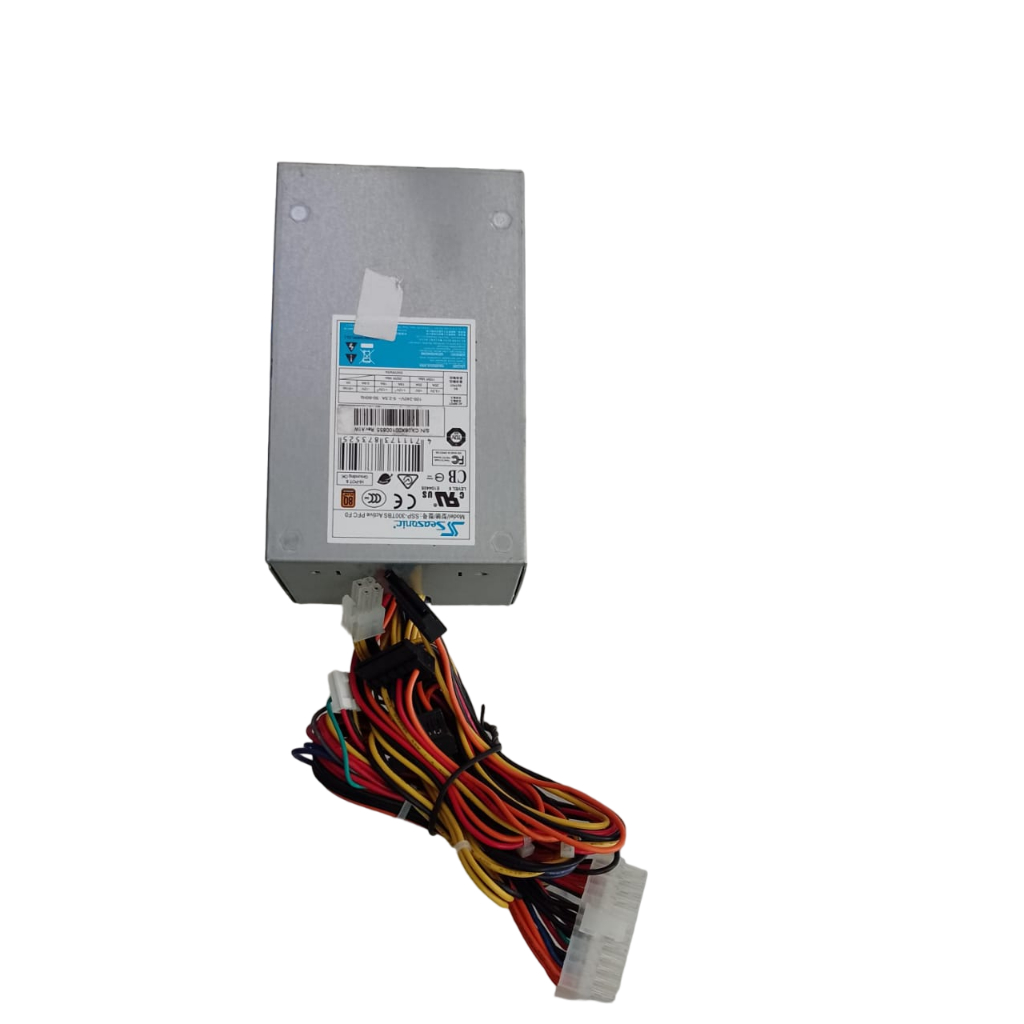 Fonte ATX Seasonic 300W 80 plus bronze e white - Melhora o Preço