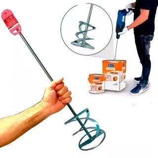 Misturador De Tinta Batedor De Argamassa Reforçado Para Furadeira SDS em Oferta na Shopee