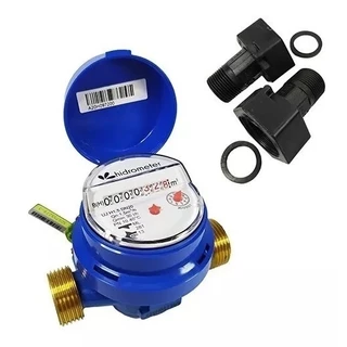 Hidrômetro Unijato 3/4 Dn20 Qn1,5 + Kit Conexões