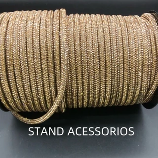 Tubo de strass 5mm Strass para tiara, pulseira, colar
