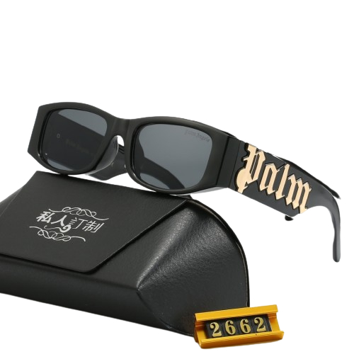 óculos de sol Palm Angels trapper unisex com proteção UV | Shopee Brasil