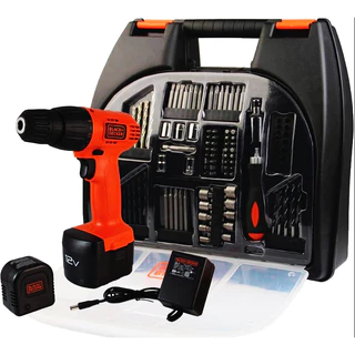 Furadeira Parafusadeira CD121K100-BR 3/8 pol. Bateria 12V - Black&Decker