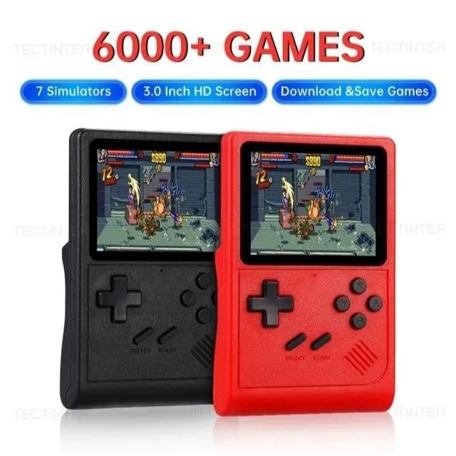GB300 Console Portátil 7 Emuladores Mais de 6000 jogos