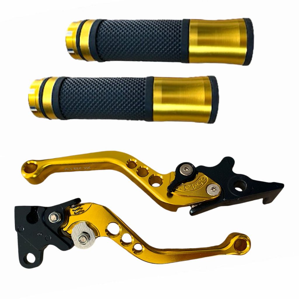 Manete Esportivo Manopla Luva Peso Curto Saturno Cbx Twister Cb 300r Cbx 200 Mod Universal