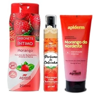 KIT Hidratante Corporal + Perfume de Calcinha + Sabonete Líquido - Choice Oficial Shop