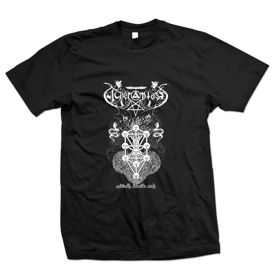 Camiseta Acherontas -Occult Black art