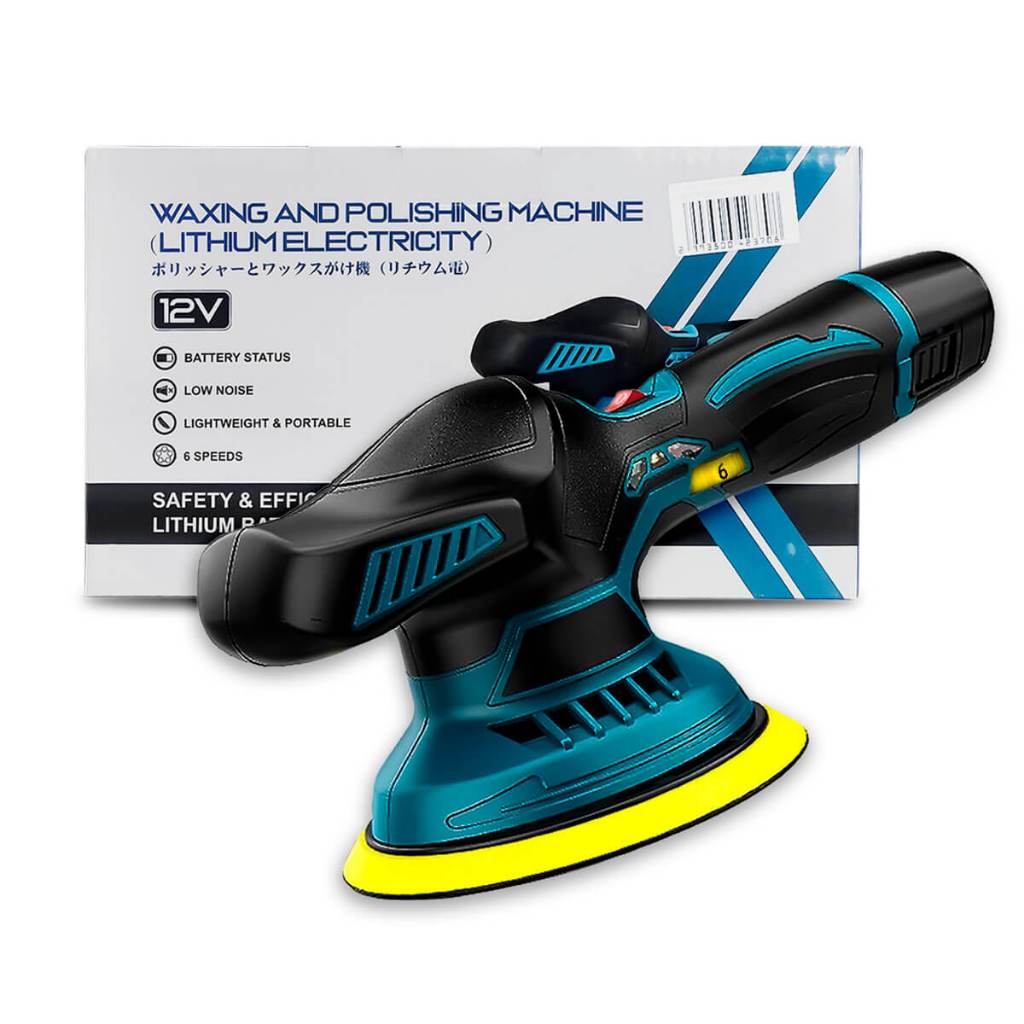 Maquina de Polir Carros 24v Recarregavel com Acessorios