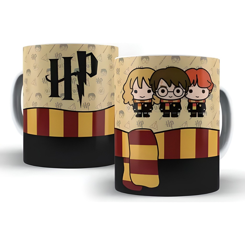 Caneca Harry Potter Cartoon - Mega Oferta!!!
