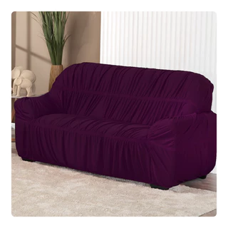 Capa De Sofá Elasticada Avulsa 3 Lugares King Cores Diversas em Oferta na Shopee