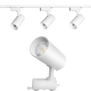 Kit Trilho Eletrificado 1m + 3 Spots Led 20w
