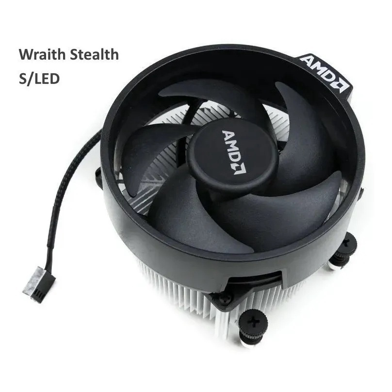 Cooler Amd Wraith Stealth Original - Am4 - 65w S/led(novo) | Shopee Brasil