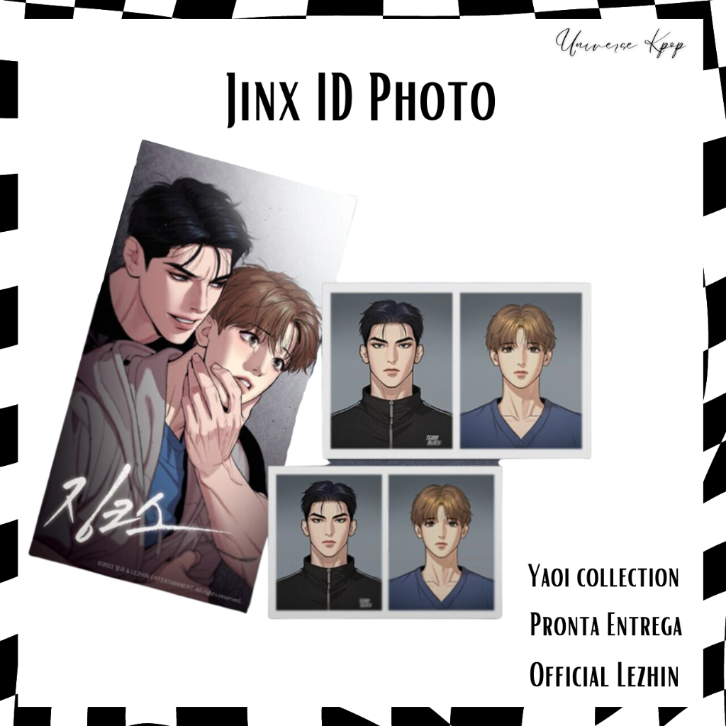 BL/YAOI JINX PHOTO ID X LEZHIN 2024 JMEE BWRT MERCH