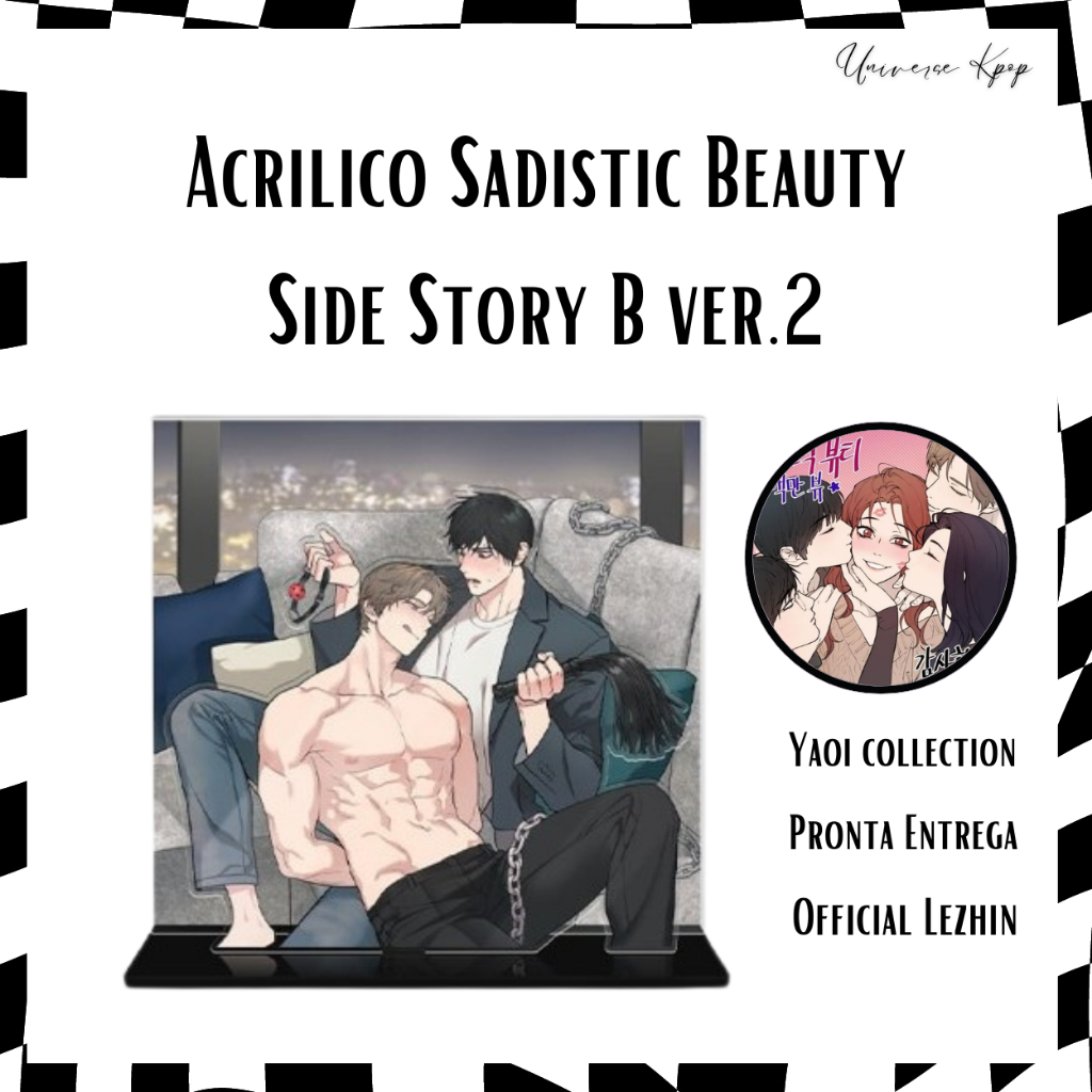 Acrilico Sadistic Beauty Side Story B Yaoi | Shopee Brasil