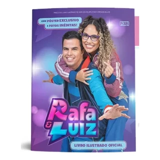 Álbum - Livro Ilustrado - Rafa e Luiz - Capa Mole - Editora Pixel