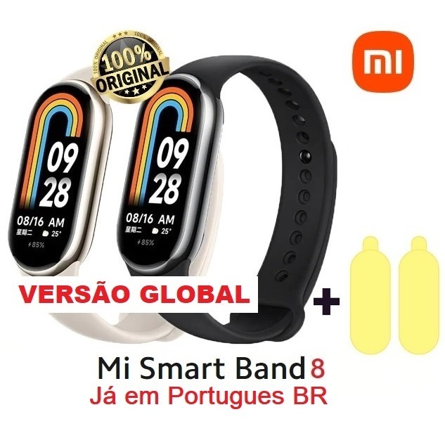 Xiaomi Mi Band 8 - 100% Original - Produto Já No Brasil