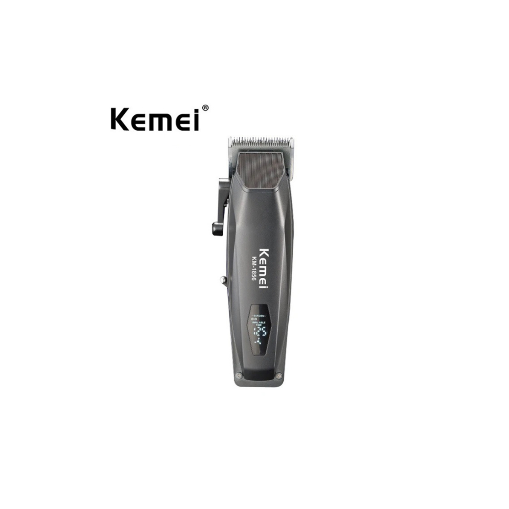 Maquininha De Cortar Cabelo E Acabamento Profissional Kemei 1856