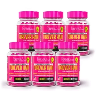 Kit Tratamento 6 Meses Forever Hair Crescimento Capilar