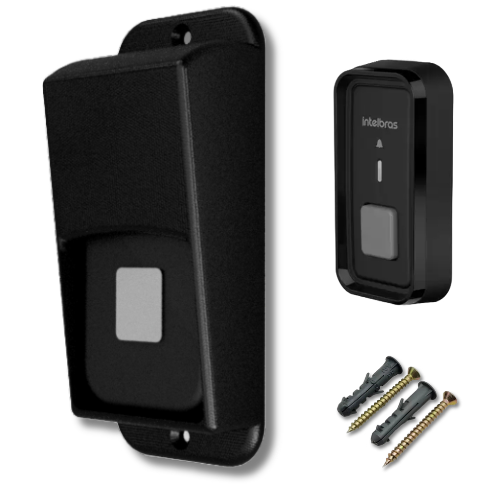 Proteção para campainha CIB 101 Intelbras - Proteje contra furtos e chuva