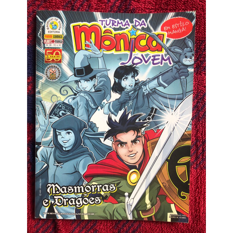 Gibi Turma da Mônica Jovem 1ª série (VER VARIAÇÕES) | Shopee Brasil