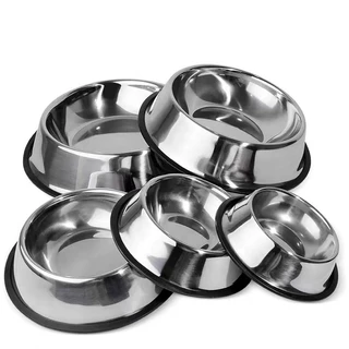 Vasilha Comedouro Bebedouro Cães Gatos Inox Resistente Mais Vendido 250ml a 1400ml