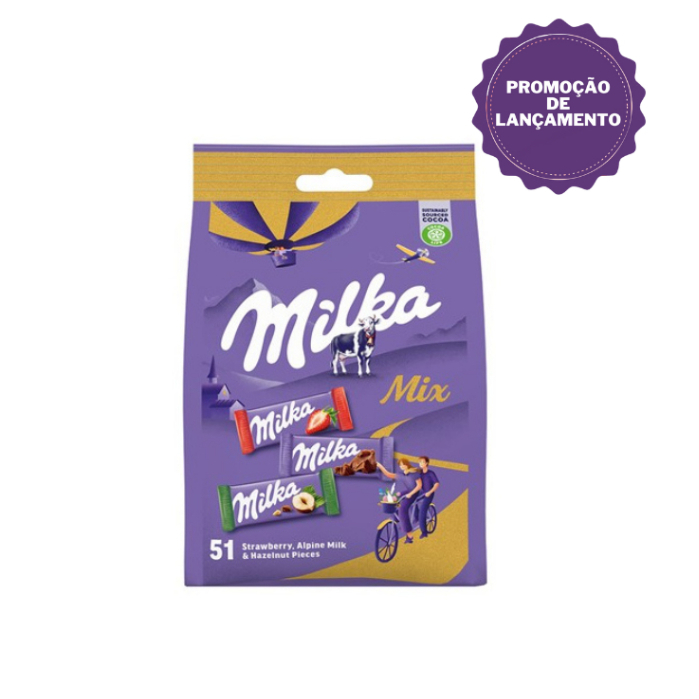 Milka Mini Mix C/51un - 250g | Shopee Brasil