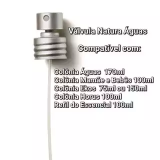 Válvula Spray Natura Águas