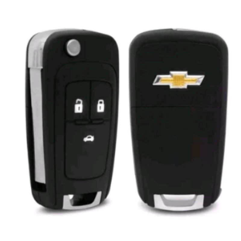 Chave 3 Botoes Gm Chevrolet Spin Cobalt Cruze Onix S10