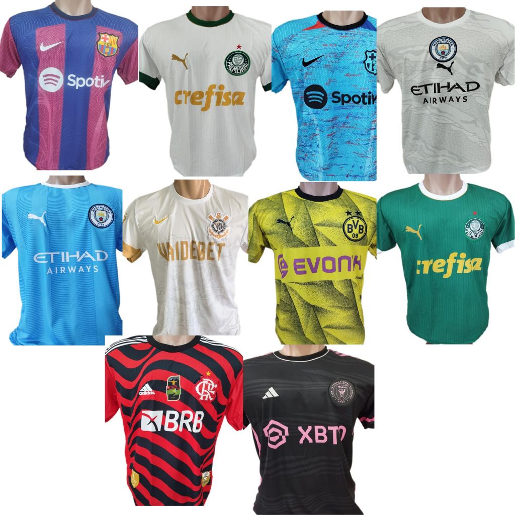 CAMISA DE FUTEBOL ADULTO PERSONALIZADA, PERSONALIZE O SEU NOME NA ...