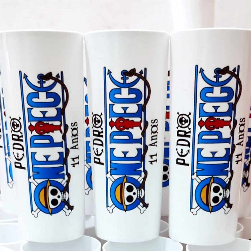 Kit 05 ou 10 unidades Copo Long Drink One Piece