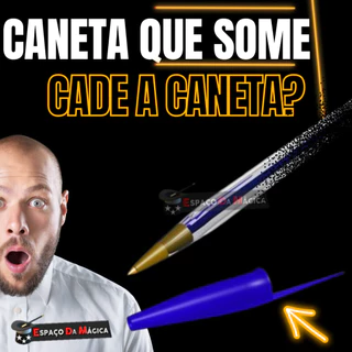 Magica Caneta Que Some Desaparece Do Nada Caneta Volátil Truque Incrível Desaparição