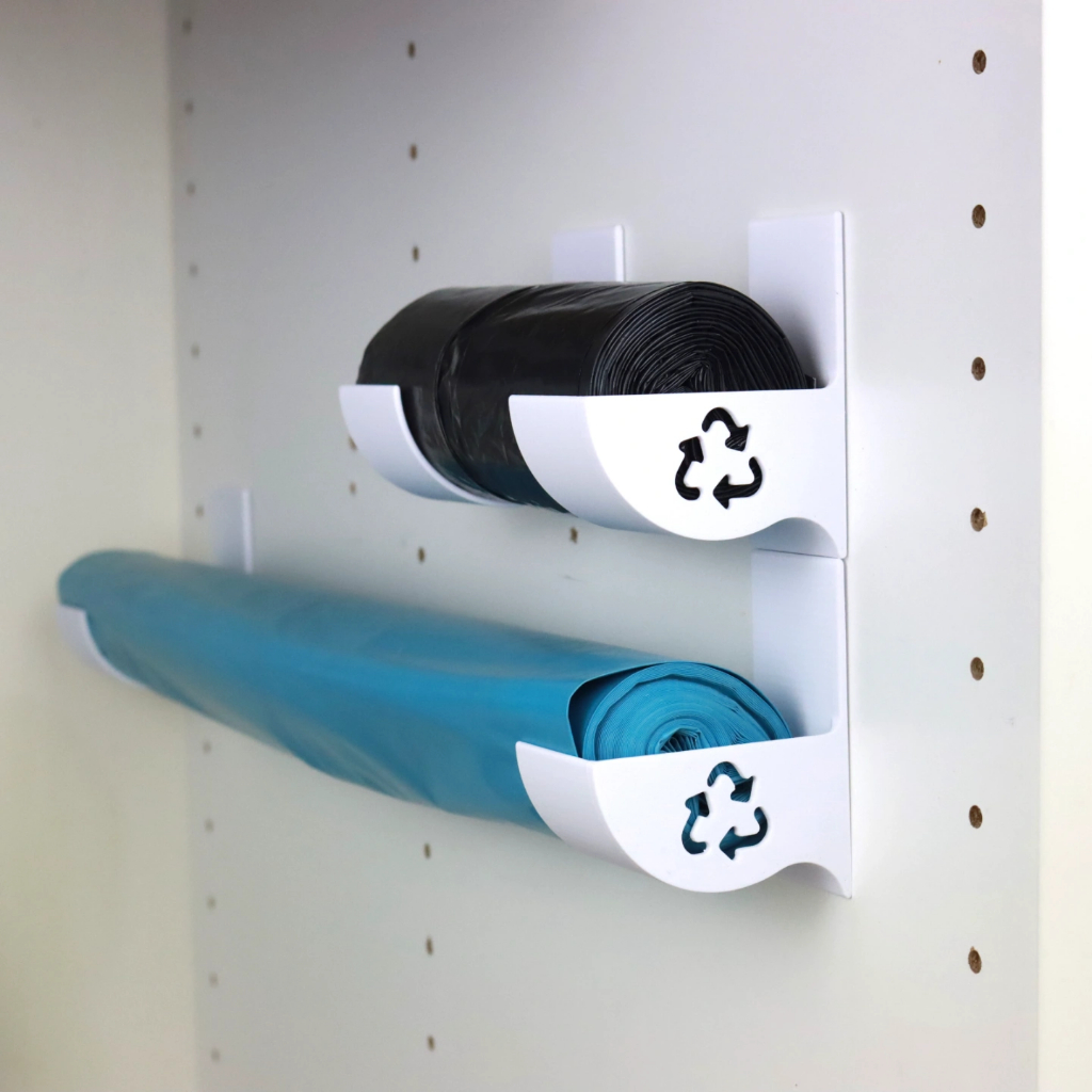 Suporte Para Pendurar e Organizar Sacolas e Sacos Plásticos Sacos de Lixo