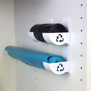 Suporte Para Pendurar e Organizar Sacolas e Sacos Plásticos Sacos de Lixo