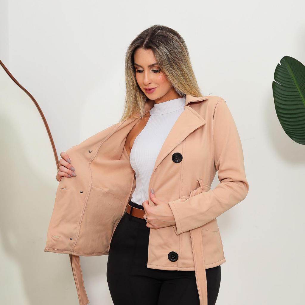Shopee Casaco Moletom Feminino Com BotÃ£o Casaco Moletom De Botões