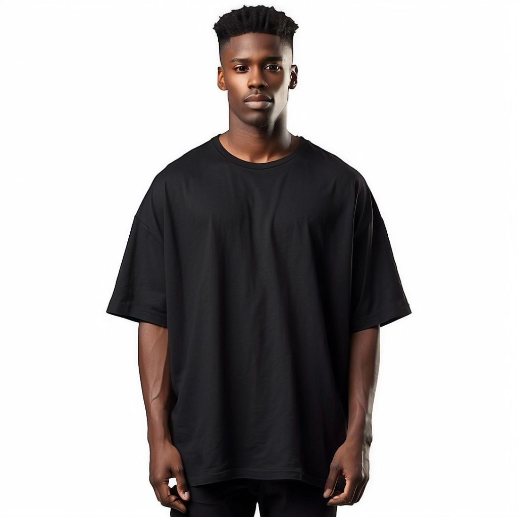 Camiseta Oversized Basic Streetwear Masculina Lisa 100% Algodão