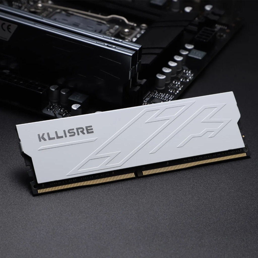 Memória Ram Kllisre DDR4 8Gb 2666Mhz Branco