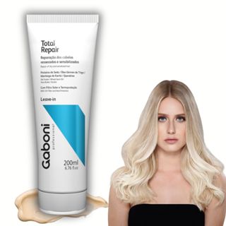Leave-in 10 em 1 Hidratação e Proteção Térmica com Filtro Solar Total 200ml Gaboni