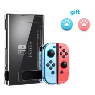 Capa Silicone Tpu Flexível Proteção Macio Case Joycon Para Nintendo Switch V1 Ou V2