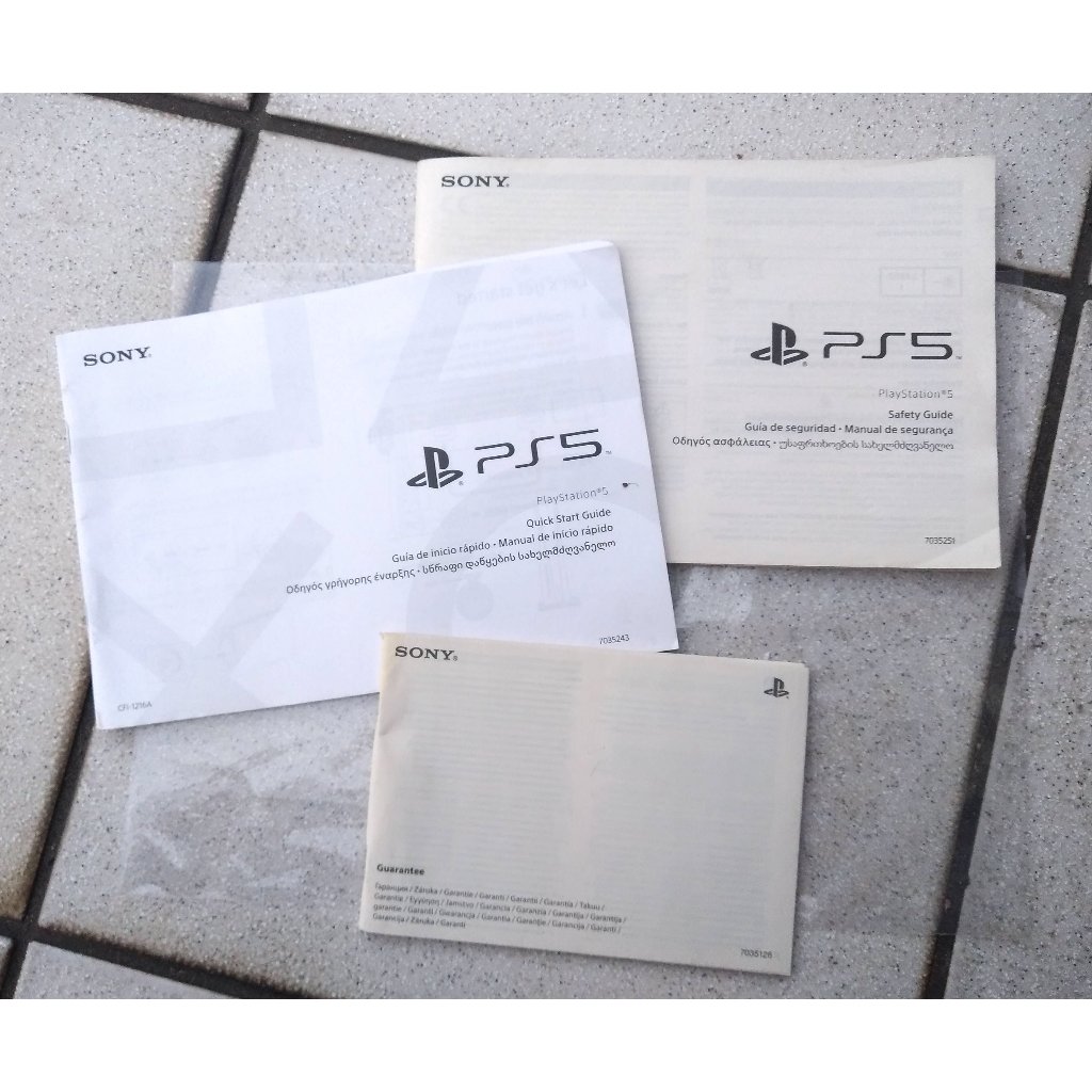 Manual Playstation 5 Original Ps5
