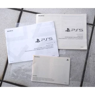 Manual Playstation 5 Original Ps5